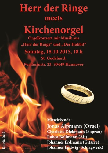 Herr der Ringe meets Kirchenorgel