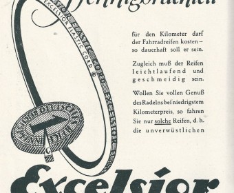 Werbeanzeige - Führer, herausgegeben aus Anlass der Deutschen Schwimm-Meisterschaft5en 1927.